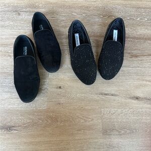 Men's Black Slip-On Shoes